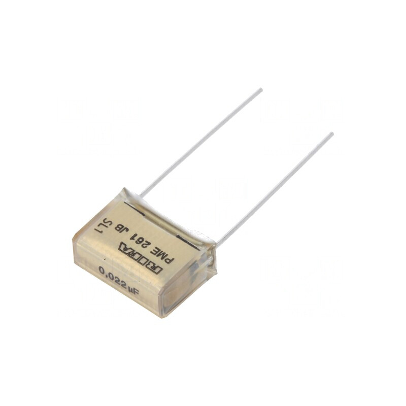 Condensator de Hârtie 22nF 500VAC 15.2mm THT PME261 | Electronic-mag.ro | Componente Electronice