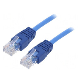 Cablu Patch UTP Cat5e 1.5m Albastru | Electronic-mag.ro | Componente Electronice