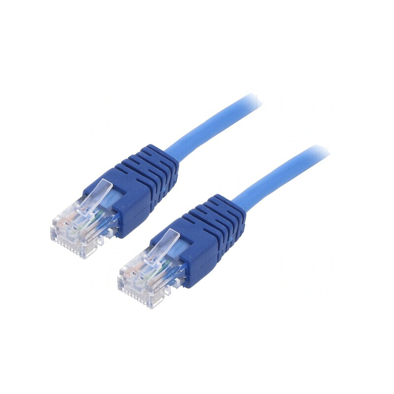 Cablu Patch UTP Cat5e 1.5m Albastru | Electronic-mag.ro | Componente Electronice