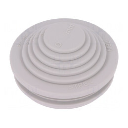 Manșon elastomer termoplastic TPE gri pentru panouri 1,5-4,5mm | Electronic-mag.ro | Componente Electronice