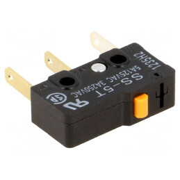 Microîntrerupător SNAP ACTION 5A 125VAC SPDT | Electronic-mag.ro | Componente Electronice