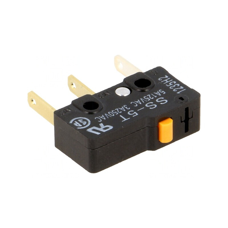 Microîntrerupător SNAP ACTION 5A 125VAC SPDT | Electronic-mag.ro | Componente Electronice