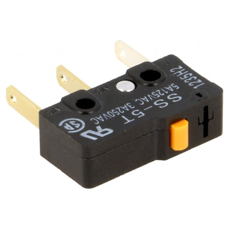 Microîntrerupător SNAP ACTION 5A 125VAC SPDT | Electronic-mag.ro | Componente Electronice