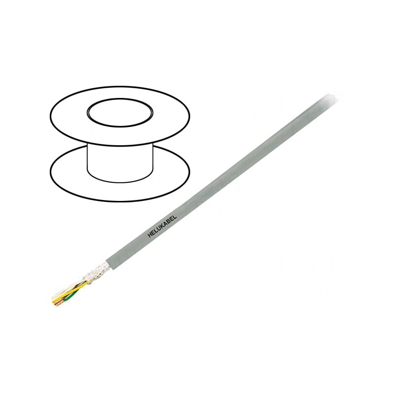 Cablu de Control SUPERTRONIC PVC 3x0,14mm2 Gri | Electronic-mag.ro | Componente Electronice