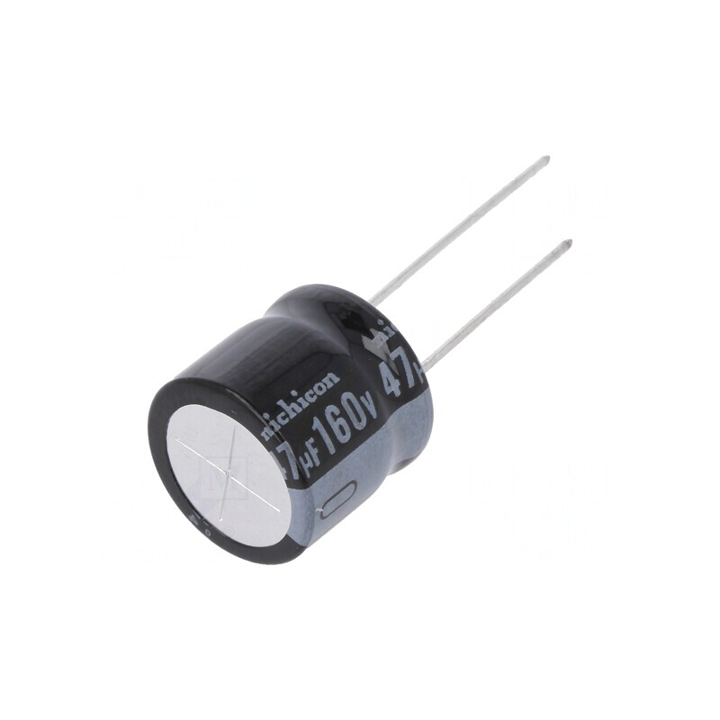 Condensator Electrolitic THT 47uF 160V 16x15mm | Electronic-mag.ro | Componente Electronice