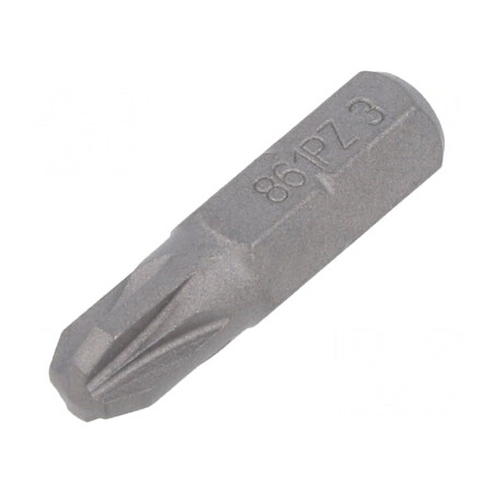 Capăt Șurubelniță Pozidriv PZ3 25mm | Electronic-mag.ro | Componente Electronice