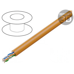Cablu BiTLAN Cat6 UTP 23AWG Cu | Electronic-mag.ro | Componente Electronice