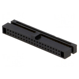 Mufă IDC Mamă 40 PIN Cablu-Bandă 0,635mm Gold Flash | Electronic-mag.ro | Componente Electronice