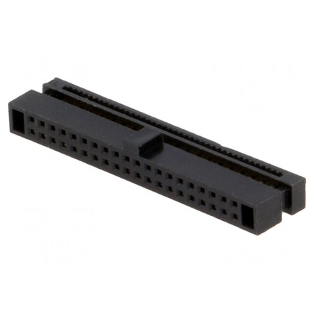 Mufă IDC Mamă 40 PIN Cablu-Bandă 0,635mm Gold Flash | Electronic-mag.ro | Componente Electronice