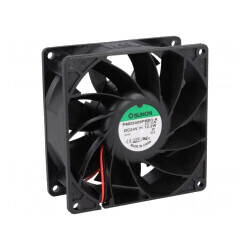 Ventilator DC Axial 24V 92x92x38mm 204.21m3/h 57.6dBA | Electronic-mag.ro | Componente Electronice