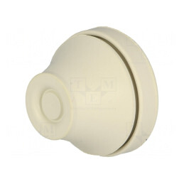 Manşon EPDM Gri pentru Panou 1-4mm şi Cablu 11-17mm | Electronic-mag.ro | Componente Electronice