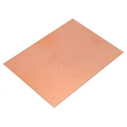 Placă Laminată Epoxidică FR4 0.6mm 100x75mm Două Fețe | Electronic-mag.ro | Componente Electronice