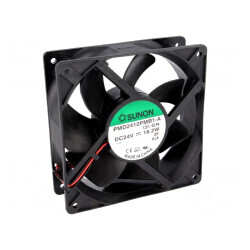 Ventilator axial DC 24V 120x120x38mm 322,8m3/h 54dBA | Electronic-mag.ro | Componente Electronice