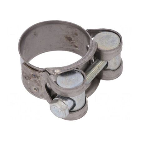 Colier cu șurub 18mm oțel cromat AISI 430 | Electronic-mag.ro | Componente Electronice