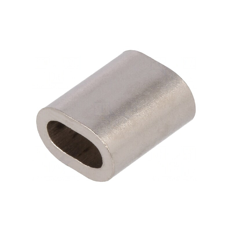 Inel de prindere cupru pentru cabluri 4mm 14mm nichel | Electronic-mag.ro | Componente Electronice