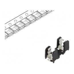 Clema Siguranțe Cilindrice Termoplast 10A SMT | Electronic-mag.ro | Componente Electronice