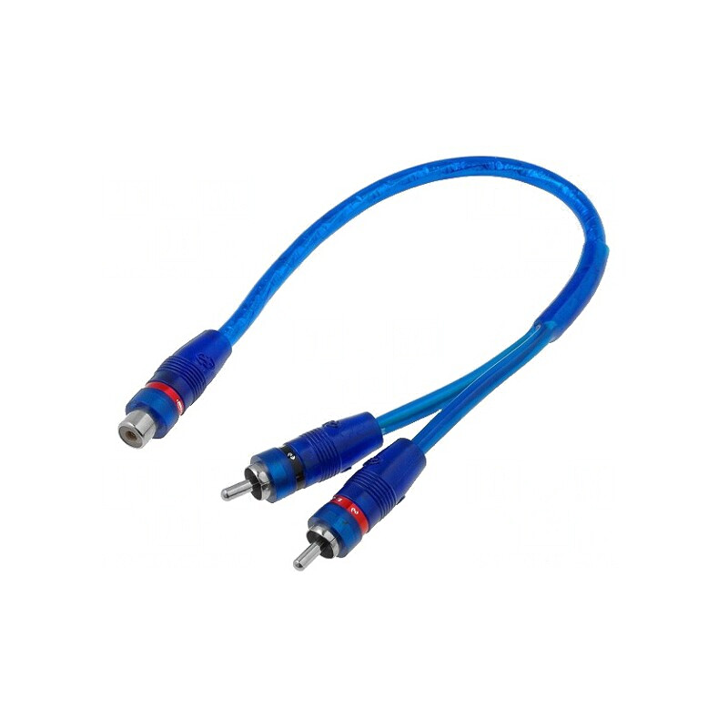 Cablu RCA Soclu la 2 Mufe RCA | Electronic-mag.ro | Componente Electronice