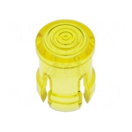 Lentilă LED Rotundă Galbenă 3mm | Electronic-mag.ro | Componente Electronice
