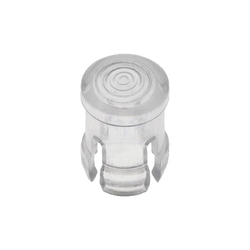 Lentilă LED Transparentă Rotundă 3mm | Electronic-mag.ro | Componente Electronice