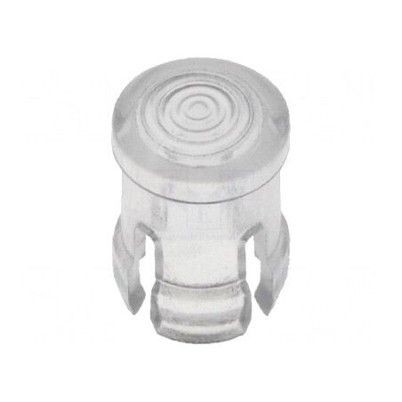Lentilă LED Transparentă Rotundă 3mm | Electronic-mag.ro | Componente Electronice