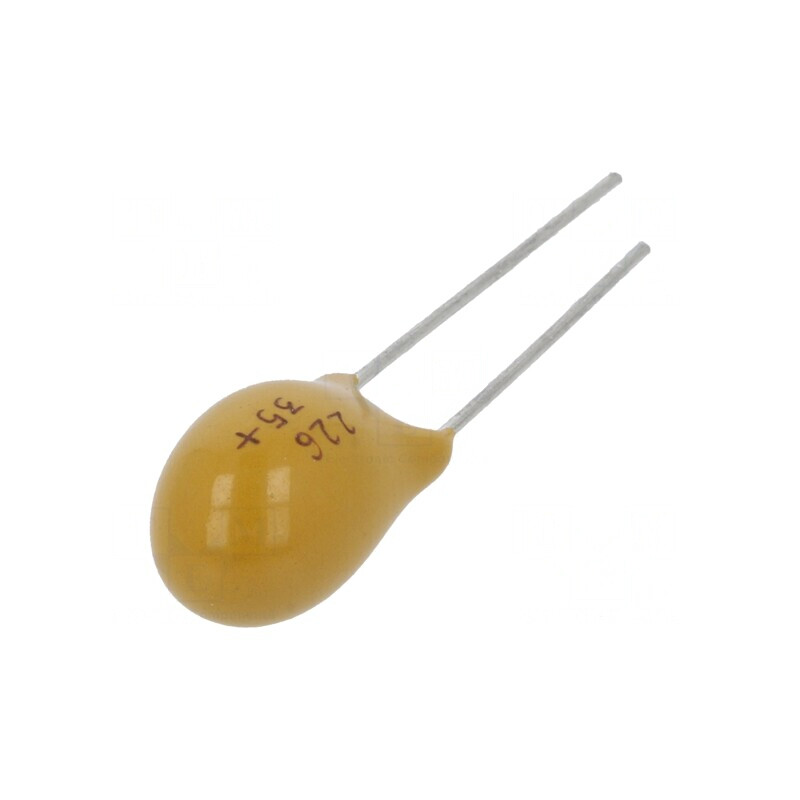 Condensator Tantal 22uF 35V THT | Electronic-mag.ro | Componente Electronice