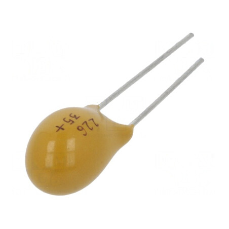Condensator Tantal 22uF 35V THT | Electronic-mag.ro | Componente Electronice
