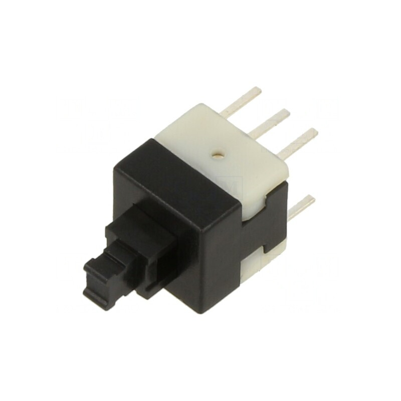 Comutator Push-Button DPDT 0.1A 30VDC THT | Electronic-mag.ro | Componente Electronice