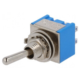 Comutator basculant ON-OFF-ON 3A/250VAC | Electronic-mag.ro | Componente Electronice