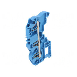 Conector Electric Albastru 3 Borne 0.2-2.5mm² | Electronic-mag.ro | Componente Electronice