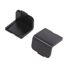 Capac de Protecție ABS Negru Set 10 Bucăți | Electronic-mag.ro | Componente Electronice