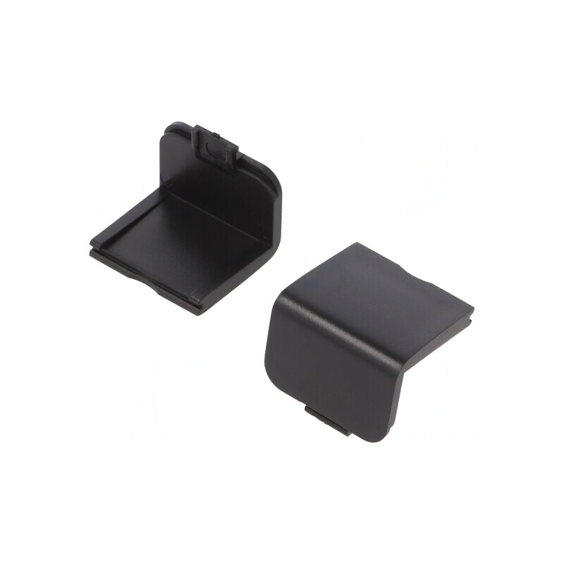 Capac de Protecție ABS Negru Set 10 Bucăți | Electronic-mag.ro | Componente Electronice