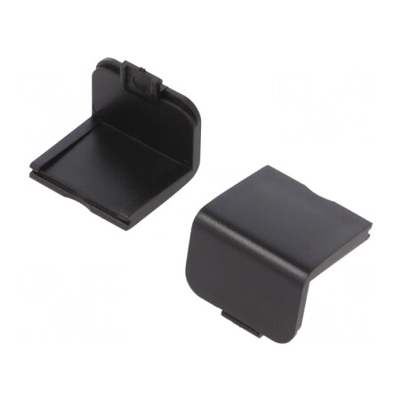 Capac de Protecție ABS Negru Set 10 Bucăți | Electronic-mag.ro | Componente Electronice