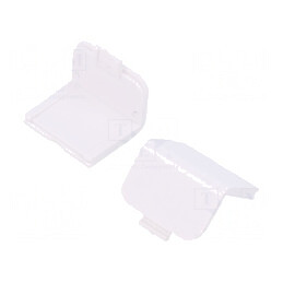 Capac de protecție ABS alb 10 buc. | Electronic-mag.ro | Componente Electronice