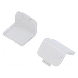 Capace de protecție ABS gri deschis 10 buc. | Electronic-mag.ro | Componente Electronice