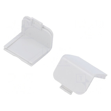 Capace de protecție ABS gri deschis 10 buc. | Electronic-mag.ro | Componente Electronice