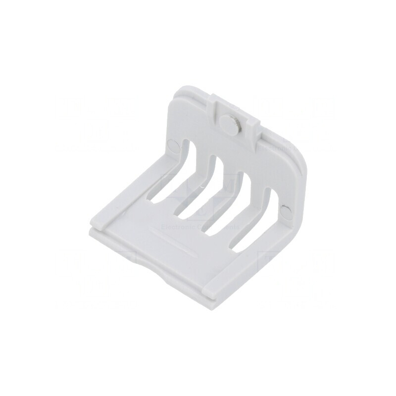 Capac de Protecție Ventilat Gri Deschis 10 Buc. | Electronic-mag.ro | Componente Electronice