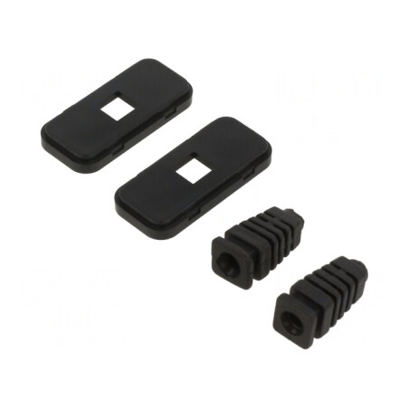 Set capace ZOBD-ABS și ZOBD-MINI-ABS cu manșon x2 și capac x2 | Electronic-mag.ro | Componente Electronice