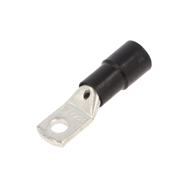 Conector Negru Inelar Tubular M6 6,3mm 25mm2 Crimpat Cabluri | Electronic-mag.ro | Componente Electronice