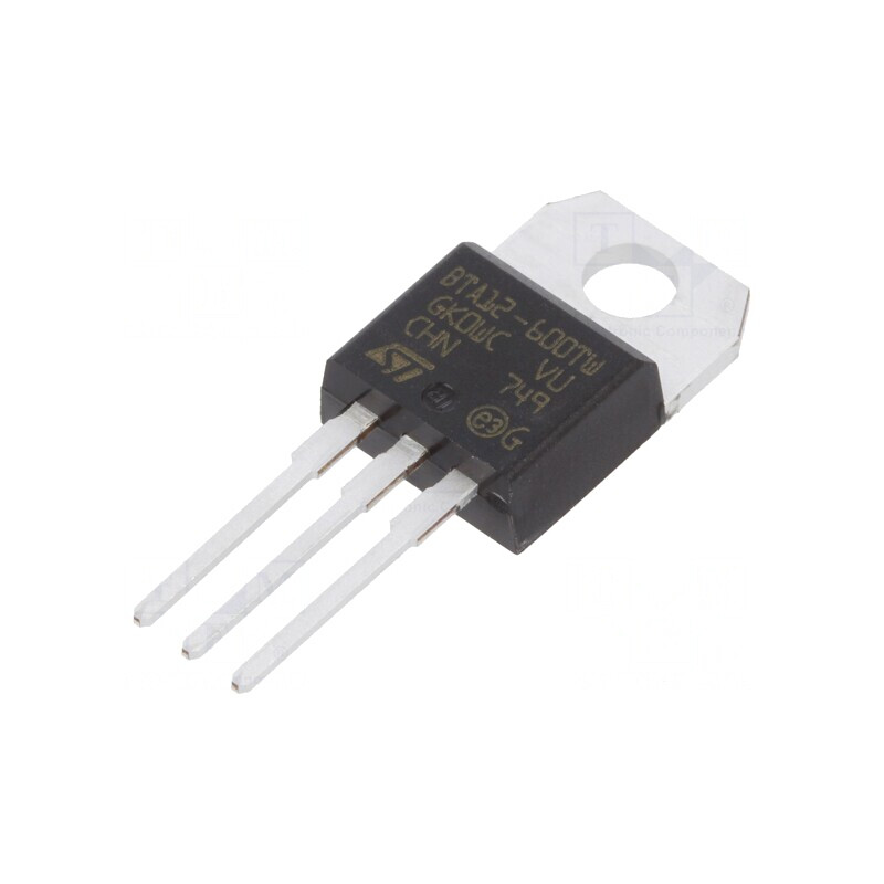 Triac 600V 12A TO220AB Logic Level | Electronic-mag.ro | Componente Electronice