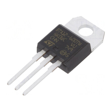 Triac 600V 12A TO220AB Logic Level | Electronic-mag.ro | Componente Electronice