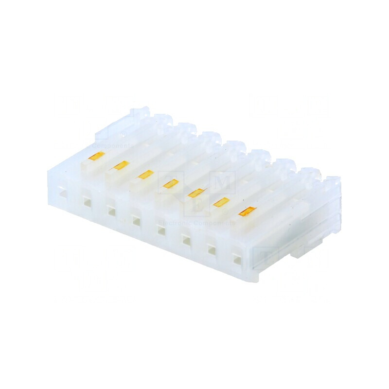 Mufă cablu-placă mamă 8 PIN 3,96mm IDC MAS-CON | Electronic-mag.ro | Componente Electronice
