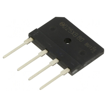 Punte Redresoare Monofazată 800V 25A 350A | Electronic-mag.ro | Componente Electronice
