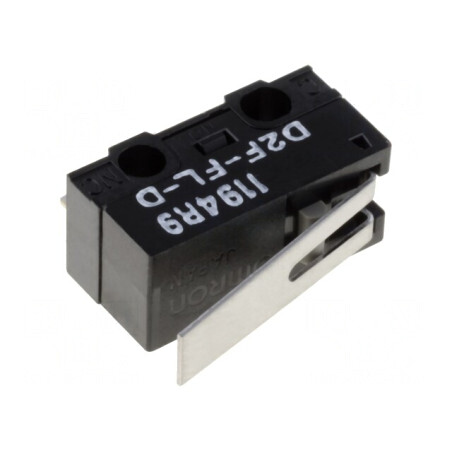 Microîntrerupător cu Manetă 1A 125VAC 0,5A 30VDC | Electronic-mag.ro | Componente Electronice