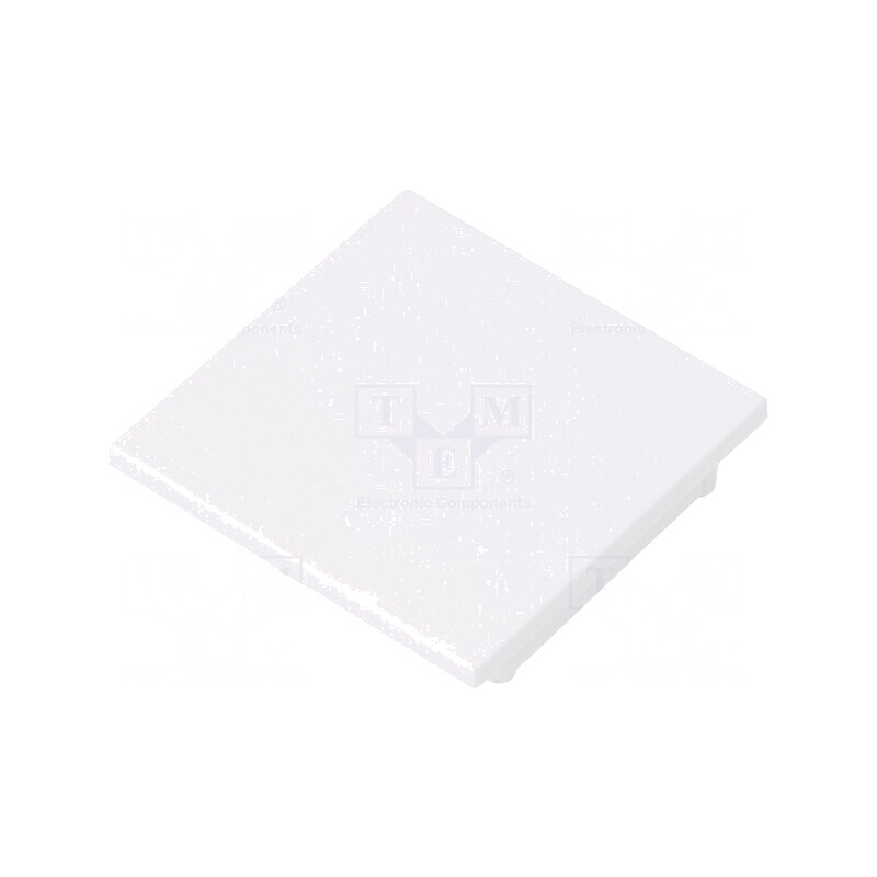 Obturator alb pentru profil LED, 2 bucăți, ABS | Electronic-mag.ro | Componente Electronice Obturator alb pentru profil LED, 2 bucăți, ABS | Electronic-mag.ro | Componente Electronice