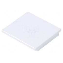 Obturator Alb pentru Profil LED, 2 Bucăți, ABS | Electronic-mag.ro | Componente Electronice