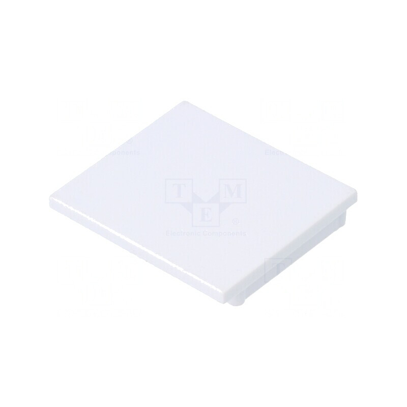 Obturator Alb pentru Profil LED, 2 Bucăți, ABS | Electronic-mag.ro | Componente Electronice