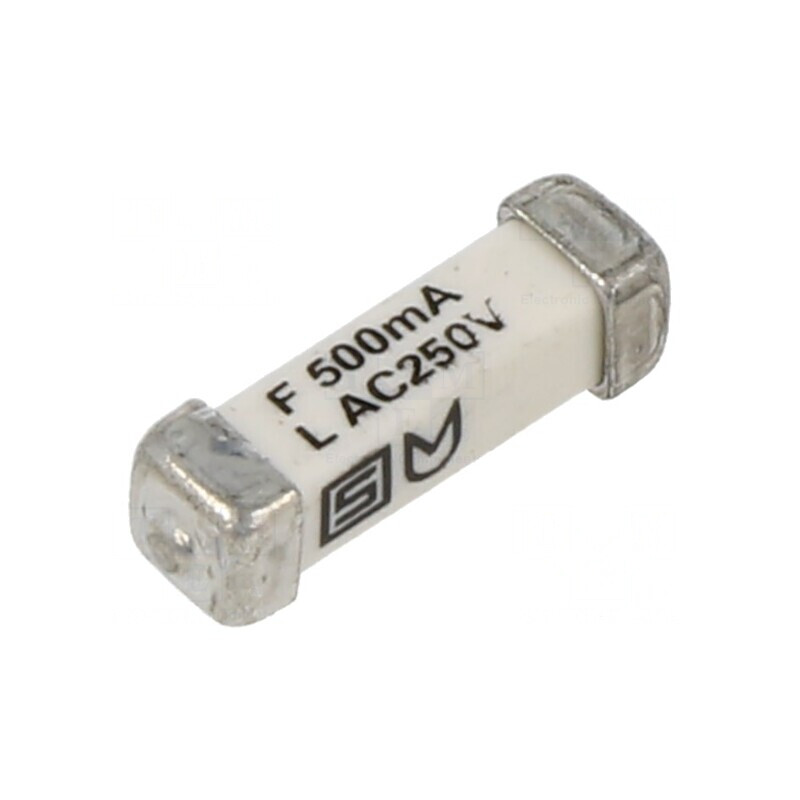 Siguranță rapidă SMD 500mA 250VAC/125VDC | Electronic-mag.ro | Componente Electronice Siguranță rapidă SMD 500mA 250VAC/125VDC | Electronic-mag.ro | Componente Electronice