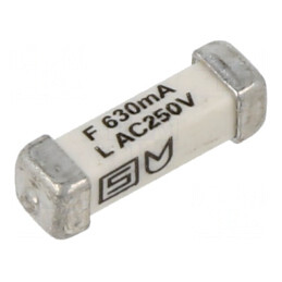 Siguranță ardere rapidă 630mA SMD 250VAC 125VDC | Electronic-mag.ro | Componente Electronice