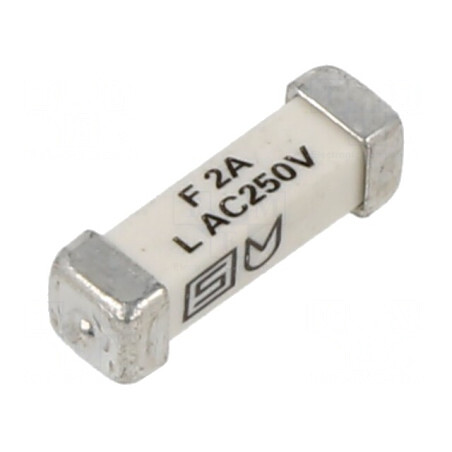 Siguranță Rapidă 2A 250VAC 125VDC SMD Cupru | Electronic-mag.ro | Componente Electronice