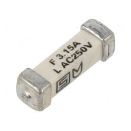 Siguranță 3,15A 250VAC 125VDC SMD | Electronic-mag.ro | Componente Electronice